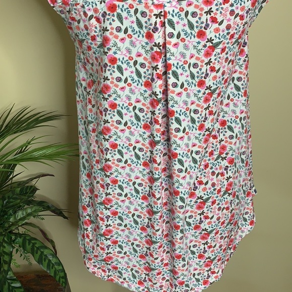 MATILDA JANE floral stripe trapeze top - Picture 5 of 10